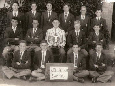 WELLINGTON SWIMMING TEAM 1957